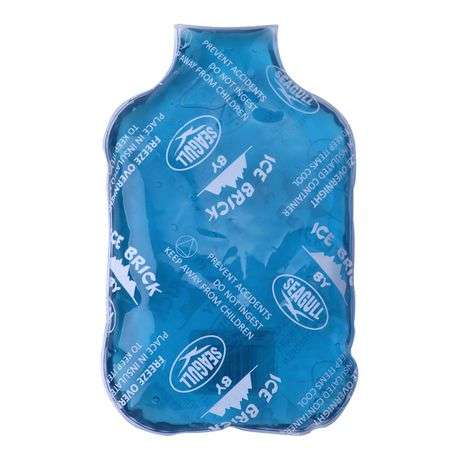 Seagull Clear Blue Small Gel Ice Brick - Blue - 200g