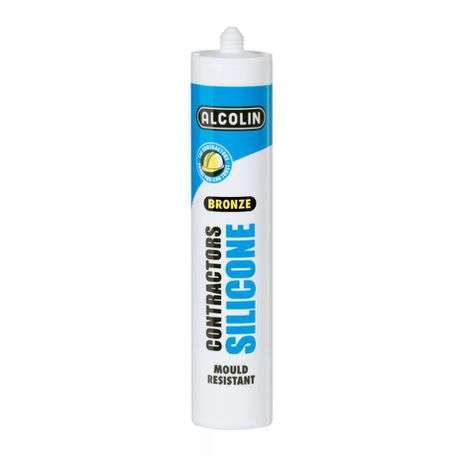 Alcolin - Contractors Silicone - 260ml - White