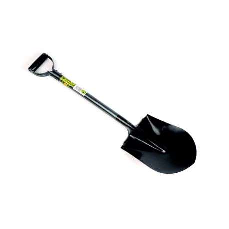 Lasher Tools - Carbon Steel Round Nose Open Socket Shovel