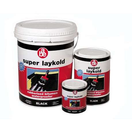 ABE 5L Waterproof Super Laykold - Black