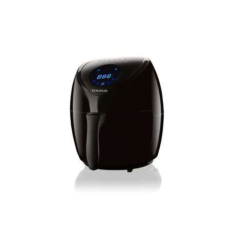 Taurus - 1400W 2.6 Litre Plastic Air Fryer With Timer Digital - Black