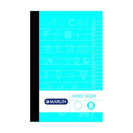 Marlin 2-Quire 192 Page A4 Counter Index Book