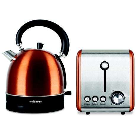 Mellerware - Kettle &amp; Toaster Set - Red