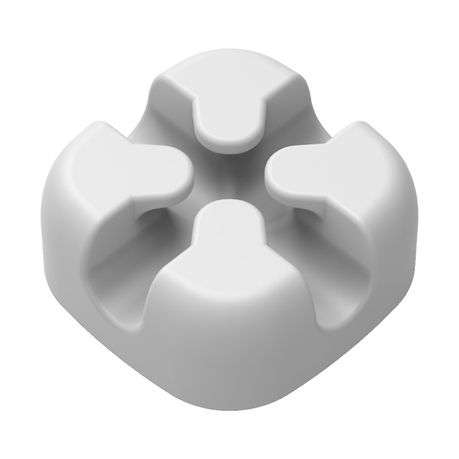 Orico Desktop Cable Cross Clip - Grey - Black