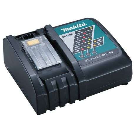 Makita BL1815 Batteries (x2) and Compact Fast Battery Charger Combo Set