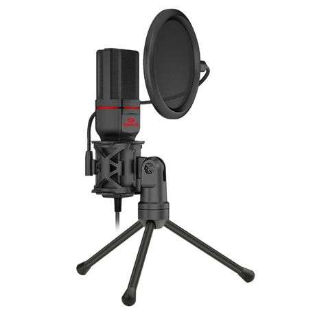 Redragon SEYFERT Omnidirectional 3.5mm AUX Condenser Mic &amp; Tripod