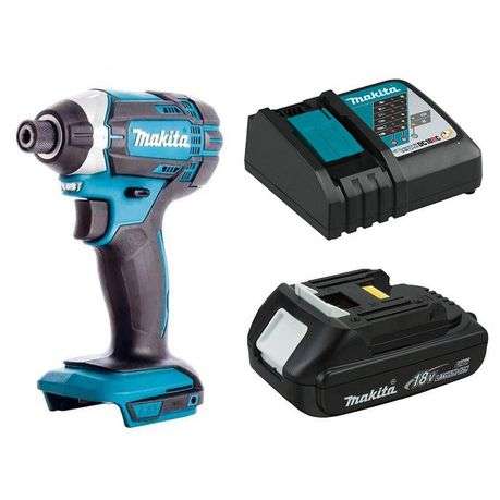 Makita - DTD152Z Cordless Impact Driver Incl. Battery &amp; Charger Combo Set