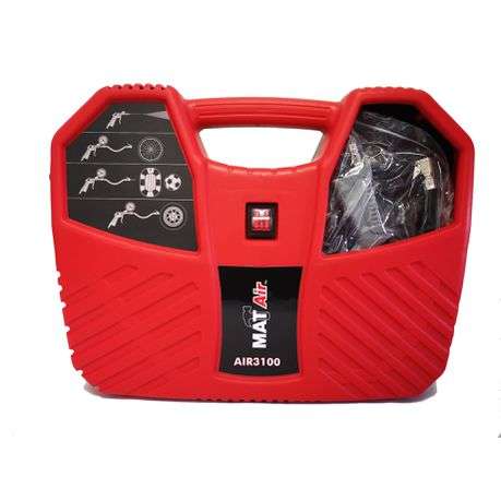 MatAir - Portable 6.3 CFM Air Compressor - 1,5 HP Oil Free (AIR3100)