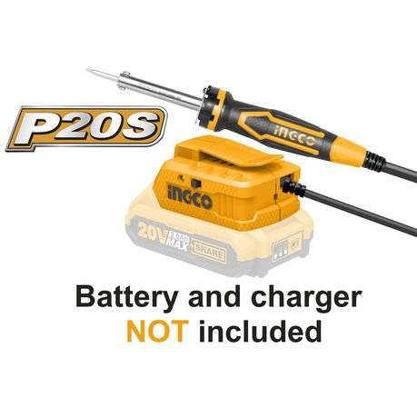 INGCO - Soldering Iron / Tin Welder (40W) (Cordless) - 20V