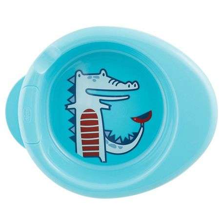 Chicco - Warmy Plate - 6 Months - Blue