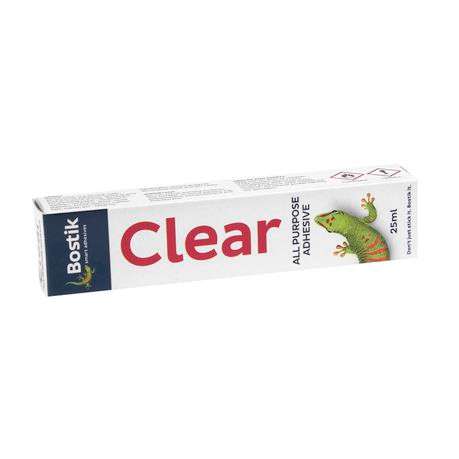 Bostik Clear Adhesive - 25ml Box