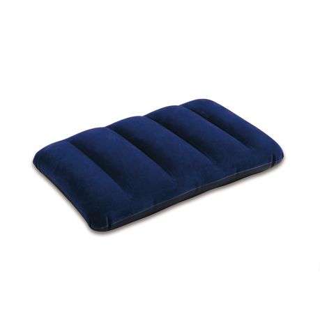 Intex - Inflatable Original Travel Rest Air-Pillow - Blue