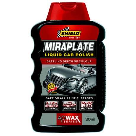 Shield Miraplate A.O Liquid Car Polish 500 ML