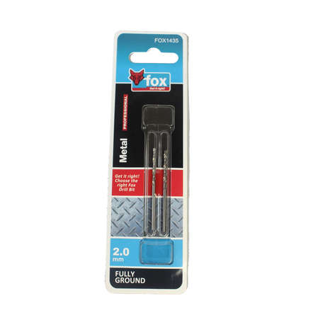 FOX HSS Drill Bit 2.0mm (2)