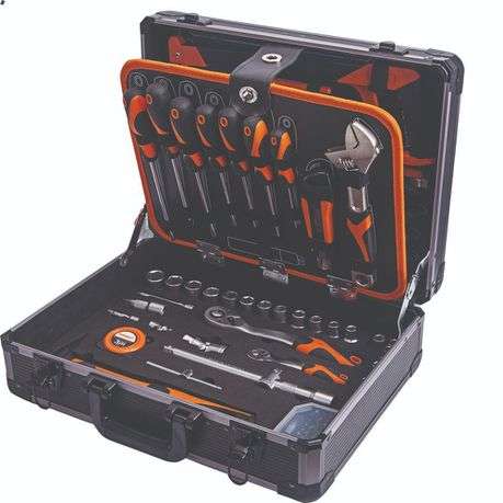 Kendo Tool Set including Aluminum Toolbox  - 124 Piece Kit