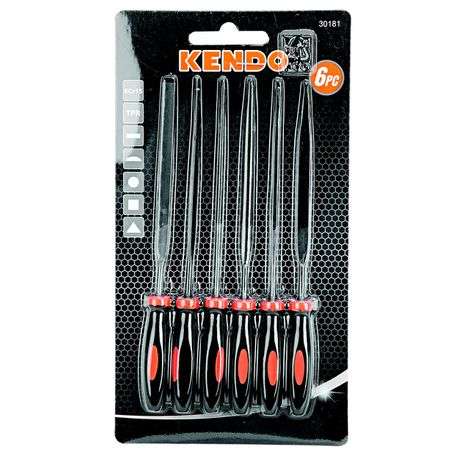 Kendo - Needle File Set (6 Piece)
