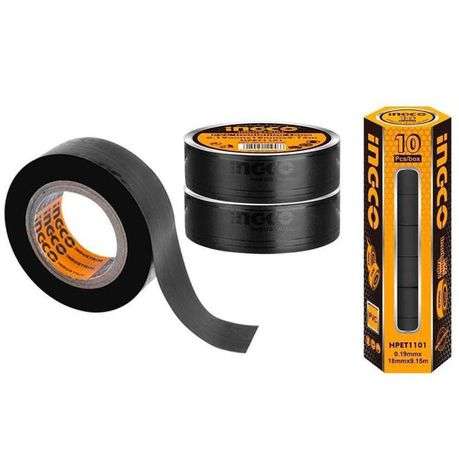 INGCO - PVC Insulating Tape (10 Rolls per tube)