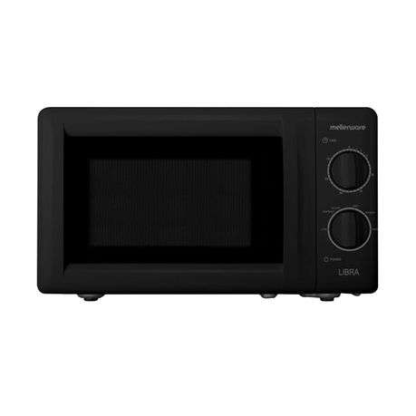 Mellerware Libra 700W 20L Capacity Manual Microwave Oven - Black