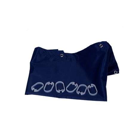 MTS Home Std Driveip Drivey Shwer Curtain Navy