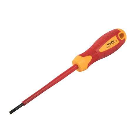 Kendo VDE Screwdrivers, Slotted 5.5x125mm