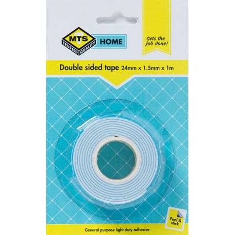 MTS Home Double Sided Tape 24mmx1.5mmx1m