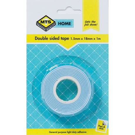 MTS Home Double Sided Tape 1.5X18mmx1mm