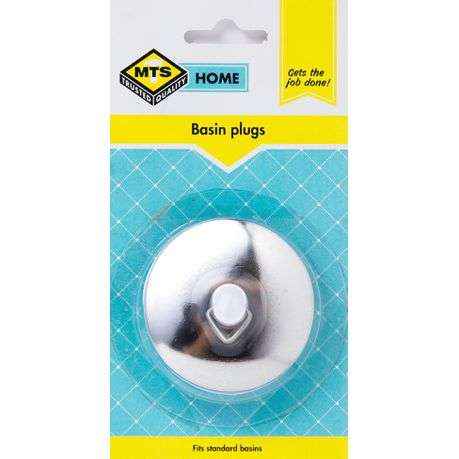 MTS Home Chrome Self Seating Basin Plug