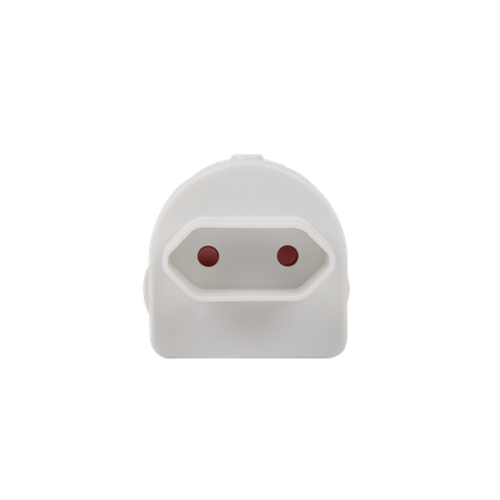 Electricmate Single Euromate Adaptor - White