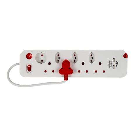 Electricmate 8 Way Multiplug with Surge Protection