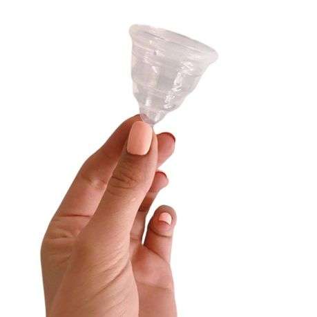 Ava Secrets - Silicone Menstrual Cup Including Storage Pouch and Instructions