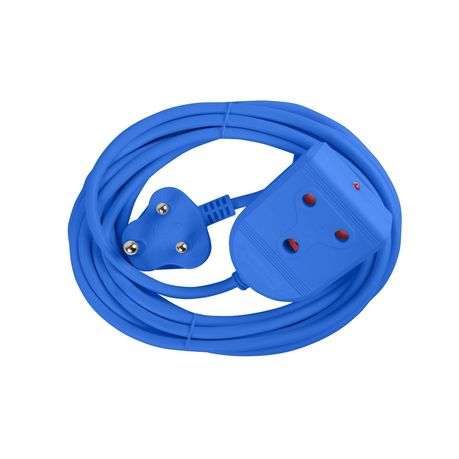 Electricmate 10 Amp Extension Lead 5m Blue