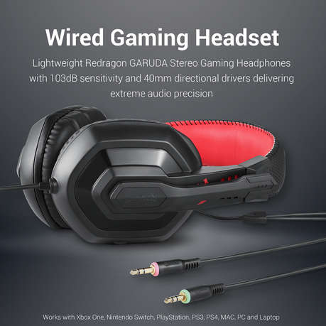 Redragon 4in1 RGB Gaming Keyboard, Mouse, Mouse Pad &amp; Headset Combo