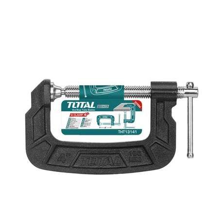 Total Tools Industrial G Clamp 4"