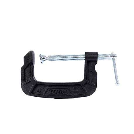 Total Tools Industrial G Clamp 4"