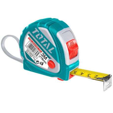 Total Tools 3Pcs Measuring Tape 5mx25mm