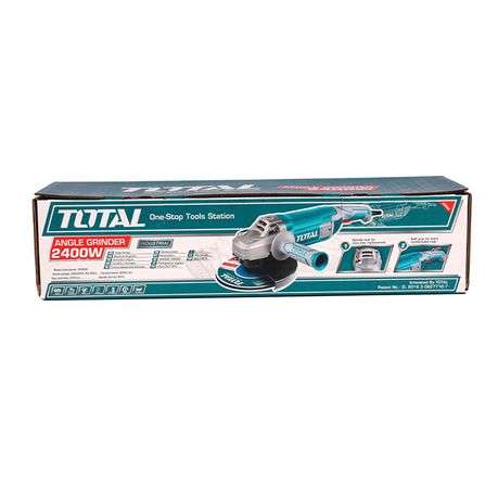 Total Tools 2400W Industrial Angle grinder