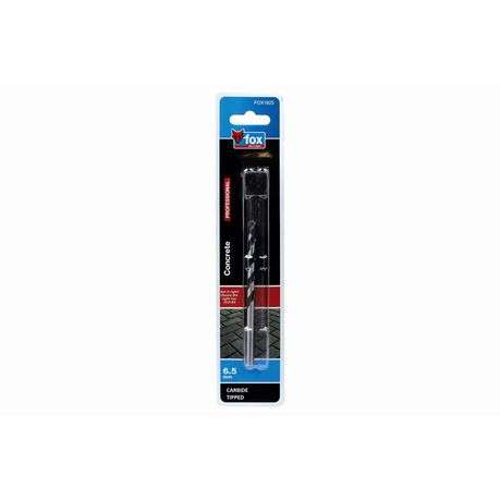 FOX Masonry Drill Bit 6.5mm X 100mm
