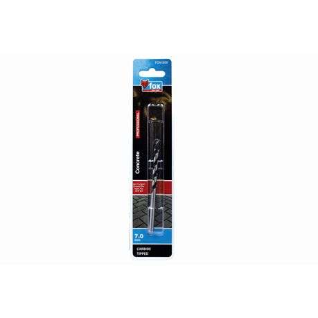 FOX Masonry Drill Bit 7.0mm X 100mm