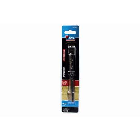 FOX Porcelain / Ceramic Drill Bit 8.0mm