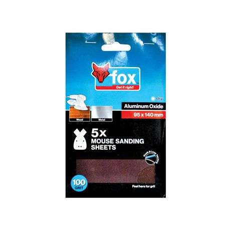 FOX Mouse Sanding Paper 100G (5)