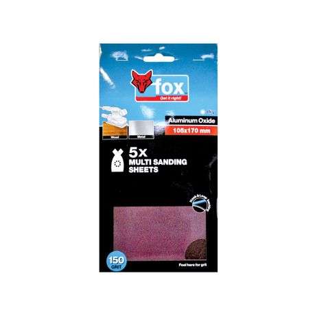 FOX Multi Sanding Paper 150G (5)