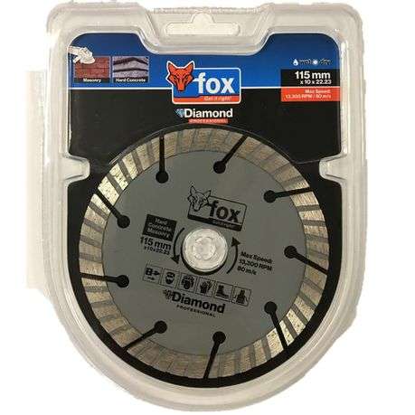 Fox Diamond Wheel Curved Segmented PRO