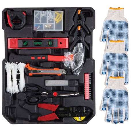 Tradequip 543 Piece Toolkit with Aluminium Trolley Case