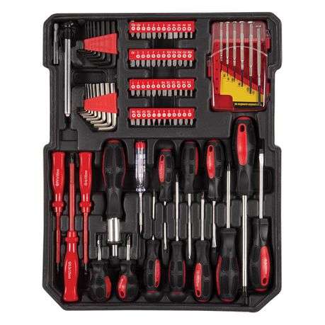 Tradequip 543 Piece Toolkit with Aluminium Trolley Case