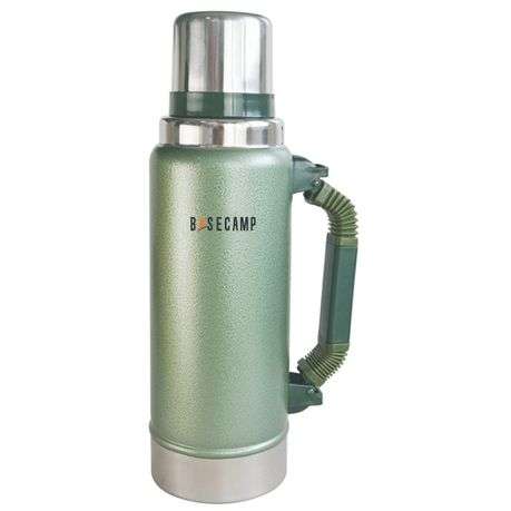 Basecamp -Traditional  Vacuum Flask (1.25L)- Steel