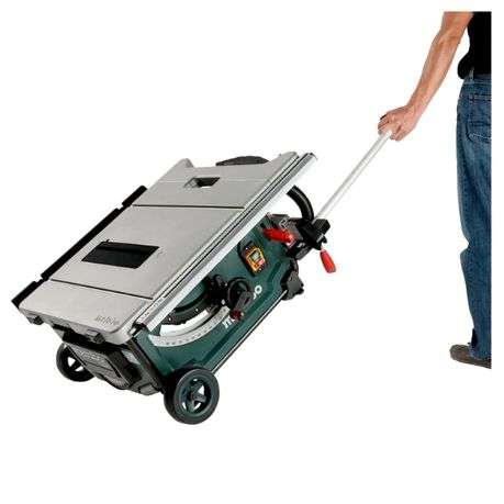 Metabo - Table Saw TS254 2000W (600668000) with Stand and Trolley Function