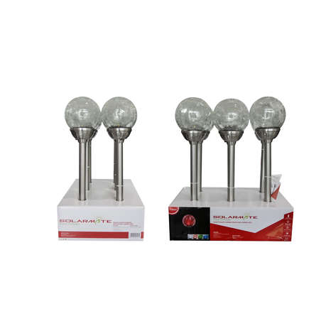 Solarmate Stainless Steel Crackle Ball 5 Lumens