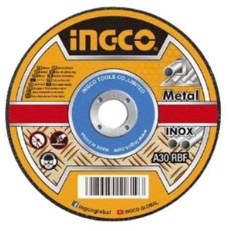 Ingco Abrasive Metal Cutting Disc Set 115mm 25 Pieces