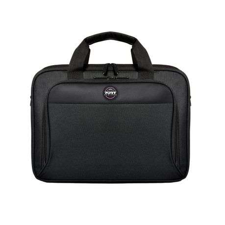 Port Designs Hanoi Ii 15.6" Clamshell Notebook Case - Black