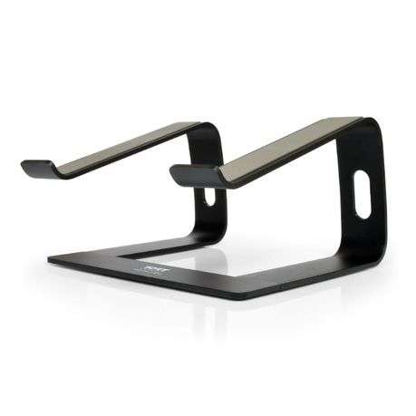 Port Connect Ergonomic Notebook Stand - Black